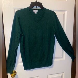 OLD NAVY Men’s Dark Green V neck sweater. Size Small. (#bundle&save)